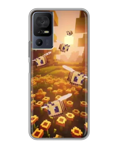 Чехол для TCL 50 5G с картинкой «Поле подсолнухов» Чехол для TCL 50 5G с картинкой «Поле подсолнухов»
