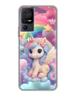 Чехол для TCL 50 5G с картинкой «Маленький единорог» Чехол для TCL 50 5G с картинкой «Маленький единорог»