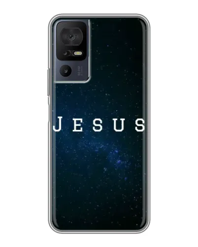 Чехол для TCL 50 5G с картинкой «Звездное небо Jesus» Чехол для TCL 50 5G с картинкой «Звездное небо Jesus»