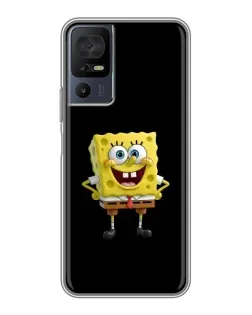 Чехол для TCL 50 5G с картинкой «Классический Губка Боб» Чехол для TCL 50 5G с картинкой «Классический Губка Боб»