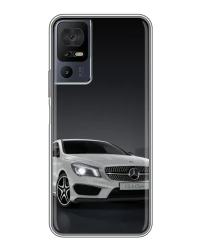 Чехол для TCL 50 5G с картинкой «Mercedes AMG GT Silver» Чехол для TCL 50 5G с картинкой «Mercedes AMG GT Silver»