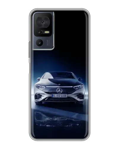Чехол для TCL 50 5G с картинкой «Ночной Mercedes EQ» Чехол для TCL 50 5G с картинкой «Ночной Mercedes EQ»