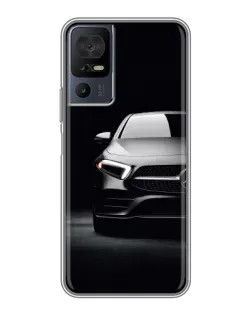 Чехол для TCL 50 5G с картинкой «Свет фар Mercedes»