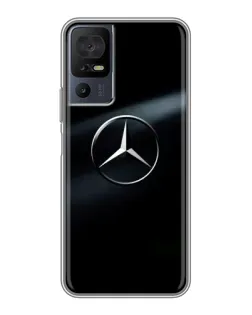 Чехол для TCL 50 5G с картинкой «Mercedes на металле» Чехол для TCL 50 5G с картинкой «Mercedes на металле»