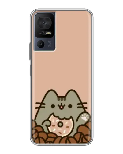 Чехол для TCL 50 5G с картинкой «Кофейный Пушин» Чехол для TCL 50 5G с картинкой «Кофейный Пушин»
