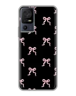 Чехол для TCL 50 5G с картинкой «Бант-цветок»