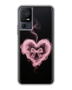 Чехол для TCL 50 5G с картинкой «Дымчатое сердце»
