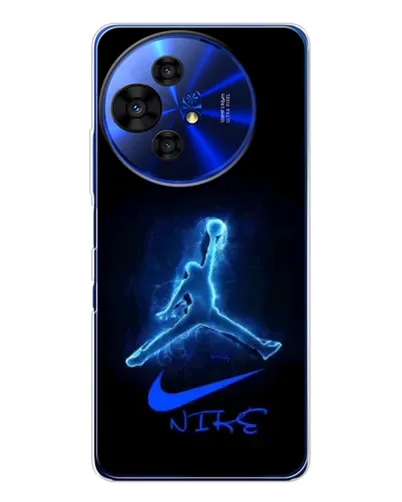 Чехол для TCL 50 NxtPaper с картинкой «Jordan Neon Blue» Чехол для TCL 50 NxtPaper с картинкой «Jordan Neon Blue»