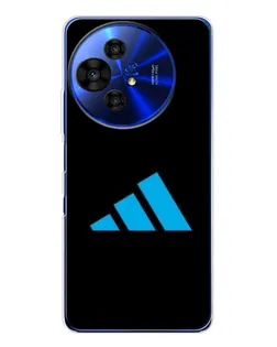 Чехол для TCL 50 NxtPaper с картинкой «Adidas Cyan Logo» Чехол для TCL 50 NxtPaper с картинкой «Adidas Cyan Logo»