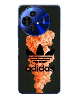 Чехол для TCL 50 NxtPaper с картинкой «Оранжевый дым Adidas» Чехол для TCL 50 NxtPaper с картинкой «Оранжевый дым Adidas»