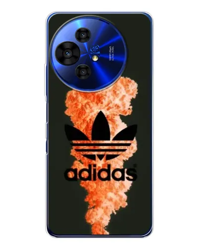 Чехол для TCL 50 NxtPaper с картинкой «Оранжевый дым Adidas» Чехол для TCL 50 NxtPaper с картинкой «Оранжевый дым Adidas»