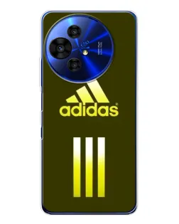 Чехол для TCL 50 NxtPaper с картинкой «Оливковый градиент Adidas»
