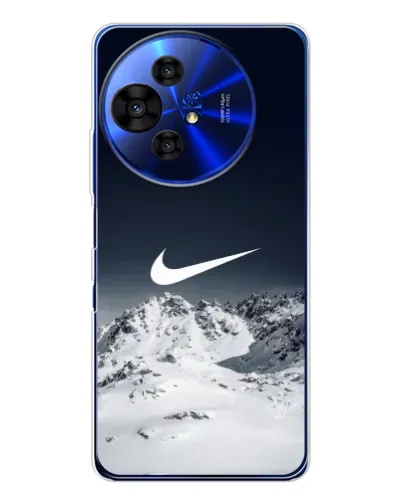 Чехол для TCL 50 NxtPaper с картинкой «Nike — зимние горы» Чехол для TCL 50 NxtPaper с картинкой «Nike — зимние горы»