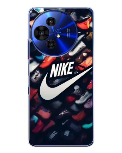 Чехол для TCL 50 NxtPaper с картинкой «Коллекция кроссовок Nike» Чехол для TCL 50 NxtPaper с картинкой «Коллекция кроссовок Nike»