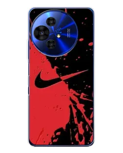 Чехол для TCL 50 NxtPaper с картинкой «Красные брызги Nike» Чехол для TCL 50 NxtPaper с картинкой «Красные брызги Nike»