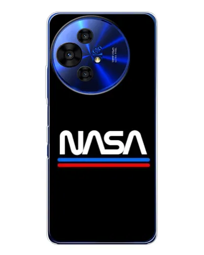 Чехол для TCL 50 NxtPaper с картинкой «NASA — классика Red Blue» Чехол для TCL 50 NxtPaper с картинкой «NASA — классика Red Blue»