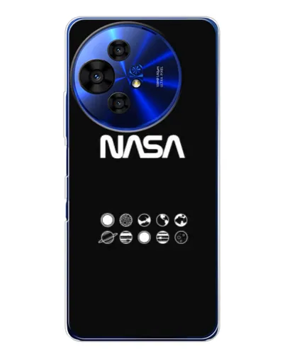 Чехол для TCL 50 NxtPaper с картинкой «NASA — технический принт» Чехол для TCL 50 NxtPaper с картинкой «NASA — технический принт»