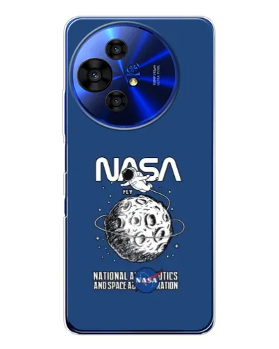 Чехол для TCL 50 NxtPaper с картинкой «NASA — лунная миссия» Чехол для TCL 50 NxtPaper с картинкой «NASA — лунная миссия»