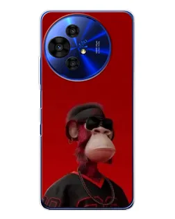 Чохол для TCL 50 NxtPaper з картинкою «Bored Ape в червоному» Чохол для TCL 50 NxtPaper з картинкою «Bored Ape в червоному»