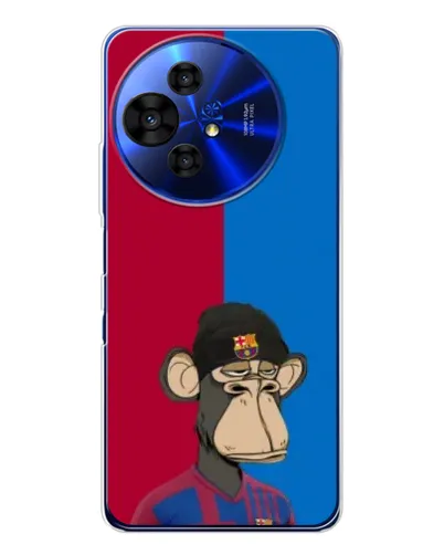 Чехол для TCL 50 NxtPaper с картинкой «Bored Ape — фанат Барсы» Чехол для TCL 50 NxtPaper с картинкой «Bored Ape — фанат Барсы»