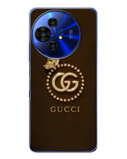 Чохол для TCL 50 NxtPaper з картинкою «Gucci — золотий метелик» Чохол для TCL 50 NxtPaper з картинкою «Gucci — золотий метелик»