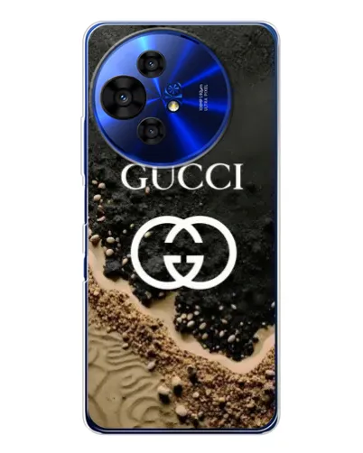 Чехол для TCL 50 NxtPaper с картинкой «Gucci — песчаные дюны»