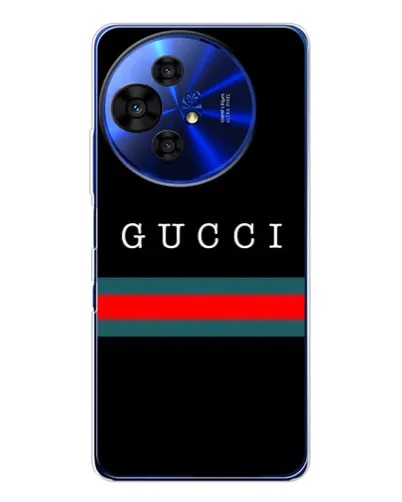Чехол для TCL 50 NxtPaper с картинкой «Gucci — красный пояс»
