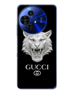 Чохол для TCL 50 NxtPaper з картинкою «Gucci — срібний лев» Чохол для TCL 50 NxtPaper з картинкою «Gucci — срібний лев»