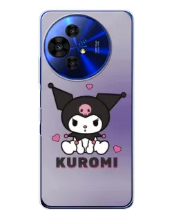 Чехол для TCL 50 NxtPaper с картинкой «Kuromi — фиолетовый арт» Чехол для TCL 50 NxtPaper с картинкой «Kuromi — фиолетовый арт»