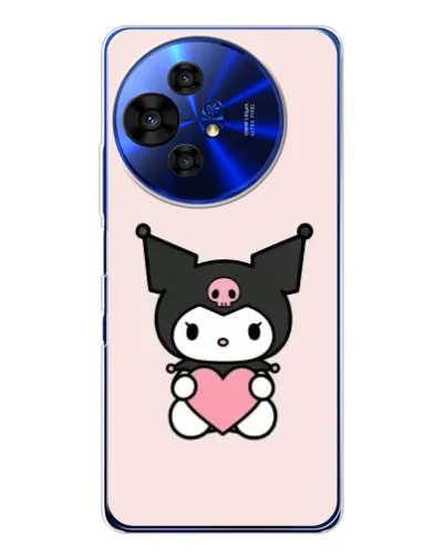 Чехол для TCL 50 NxtPaper с картинкой «Kuromi и сердце» Чехол для TCL 50 NxtPaper с картинкой «Kuromi и сердце»