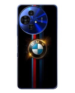 Чехол для TCL 50 NxtPaper с картинкой «BMW M-Power неон»