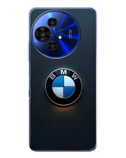 Чехол для TCL 50 NxtPaper с картинкой «Логотип BMW — минимализм»