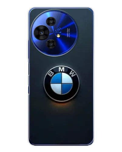 Чехол для TCL 50 NxtPaper с картинкой «Логотип BMW — минимализм»