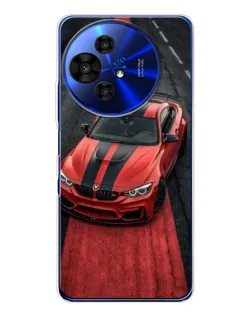 Чехол для TCL 50 NxtPaper с картинкой «BMW на красной дорожке»