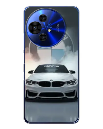 Чехол для TCL 50 NxtPaper с картинкой «BMW в белом дыму» Чехол для TCL 50 NxtPaper с картинкой «BMW в белом дыму»