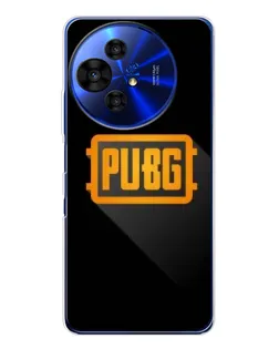 Чехол для TCL 50 NxtPaper с картинкой «PUBG — рамка лого»