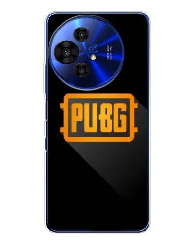 Чехол для TCL 50 NxtPaper с картинкой «PUBG — рамка лого» Чехол для TCL 50 NxtPaper с картинкой «PUBG — рамка лого»