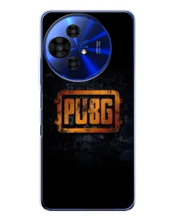 Чехол для TCL 50 NxtPaper с картинкой «PUBG — золотой логотип»