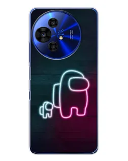 Чехол для TCL 50 NxtPaper с картинкой «Among Us неон-арт» Чехол для TCL 50 NxtPaper с картинкой «Among Us неон-арт»