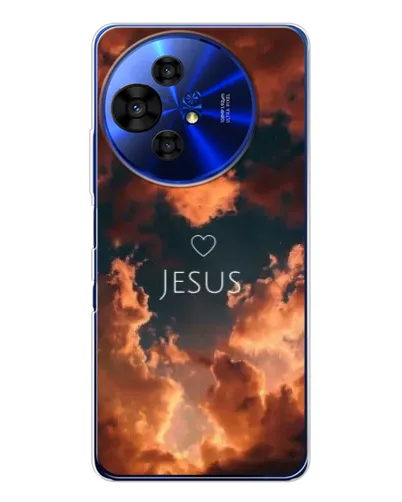 Чехол для TCL 50 NxtPaper с картинкой «Сияние Имени Jesus»