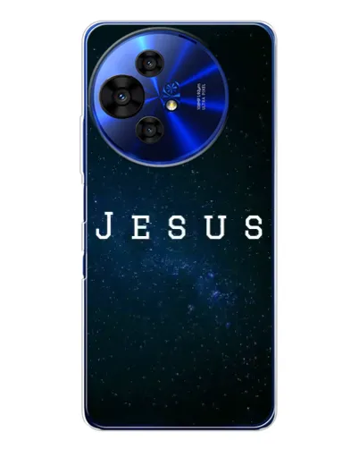 Чехол для TCL 50 NxtPaper с картинкой «Звездное небо Jesus»