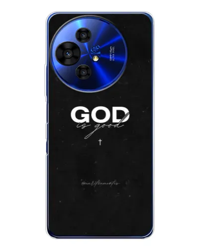 Чехол для TCL 50 NxtPaper с картинкой «GOD — Бог над всем»