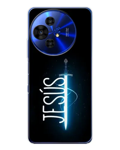 Чехол для TCL 50 NxtPaper с картинкой «Меч Духа Jesus»