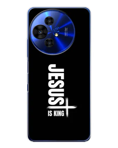 Чехол для TCL 50 NxtPaper с картинкой «Вертикаль веры Jesus»