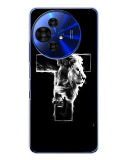 Чехол для TCL 50 NxtPaper с картинкой «Сияющий крест Jesus» Чехол для TCL 50 NxtPaper с картинкой «Сияющий крест Jesus»