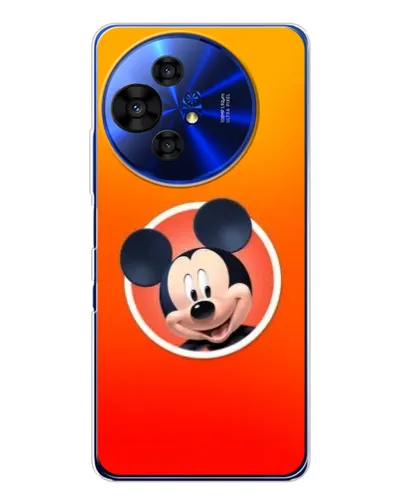 Чехол для TCL 50 NxtPaper с картинкой «Mickey в круге»