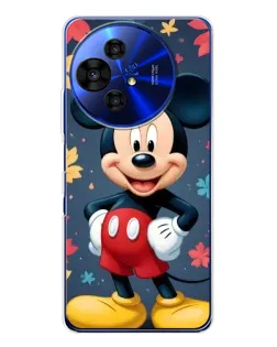 Чехол для TCL 50 NxtPaper с картинкой «Осенний Mickey Mouse»