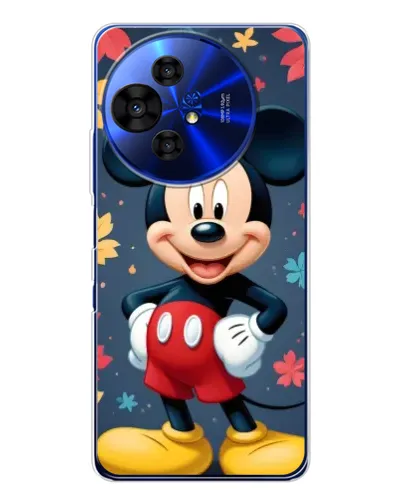 Чехол для TCL 50 NxtPaper с картинкой «Осенний Mickey Mouse»