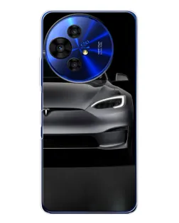 Чехол для TCL 50 NxtPaper с картинкой «Tesla Model S Look»