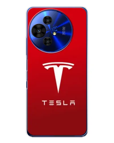 Чехол для TCL 50 NxtPaper с картинкой «Tesla Red Classic» Чехол для TCL 50 NxtPaper с картинкой «Tesla Red Classic»